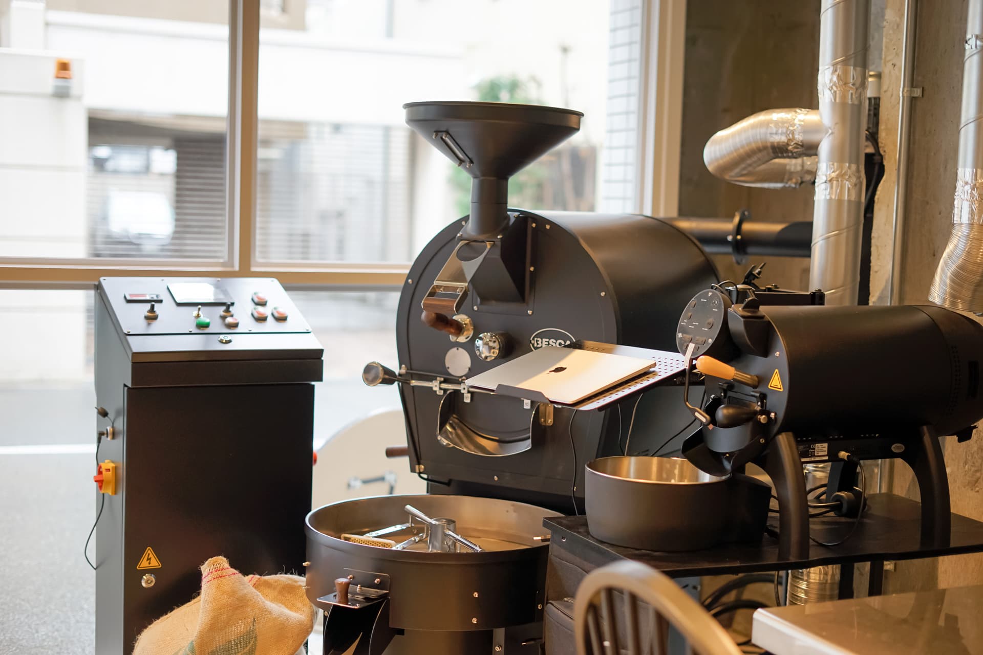 Roasting machine